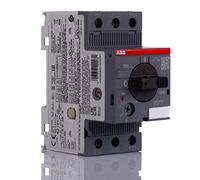 ABB MS132-2.5 Manual Motor Starter, 45mm width, 3 Pole, 690 V, 50-60Hz (ABB1SAM350000R1007)