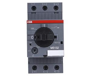 ABB MS132-4.0 Manual Motor Starter, 45mm width, 3 Pole, 690 V, 50-60Hz (ABB1SAM350000R1008)