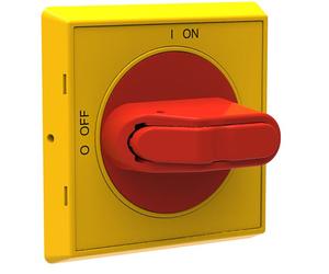 ABB OHYS2RJ IP65 Red Yellow Selector Handle - 1SCA105323R1001