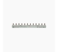 ABB Pin Phase Rail 3-Phase PS3/12 per M Compact Can be Cut to Length 10 mm² 12 Division Units for ABB Circuit Breakers