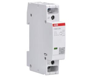 ABB Protecta Plus ESB20-20N-06 Installation Contactor • 20 Current • 2 NO 2-Pole Modular Contactor • 230 V Control Voltage • DIN Rail Mount 18 mm Width • 1SBE121111R0620