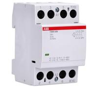 ABB Mounting contact ESB40-40N-06, 4NA, 230AC/DC, DIN assembly (reference: ABB 1SAE34111R0640), white, stainless steel