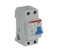 ABB Protecta Plus F202 B-40/0.03 Residual Current Circuit Breaker • 2 Pole • 40A • Type B • 30mA • RCCB • DIN Rail • F200 Series • Earth Fault Protection • 2CSF202568R1400