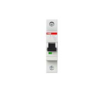 ABB Protecta Plus S201M-C25 Miniature Circuit Breaker • 1 Pole • 25A • Type C • 253V AC • 10kA Breaking Capacity • DIN Rail MCB • System Pro M Compact S200M • Circuit Protection • 2CDS271001R0254