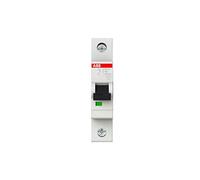 ABB Protecta Plus S201M-C40 Miniature Circuit Breaker • 1 Pole • 40A • Type C • 253V AC • 10kA Breaking Capacity • DIN Rail MCB • System Pro M Compact S200M • Circuit Protection • 2CDS271001R0404