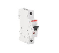 ABB Protecta Plus S201M-C6 Miniature Circuit Breaker • 1 Pole • 6A • Type C • 253V AC • 10kA Breaking Capacity • DIN Rail MCB • System Pro M Compact S200M • Circuit Protection • 2CDS271001R0064