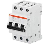 ABB Protecta Plus S203M-B16 Miniature Circuit Breaker • 3 Pole • 16A Type B • 440V AC / 12V DC • 10kA Breaking Capacity • DIN Rail Mount • System pro M Compact • Industrial MCB • 2CDS273001R0165