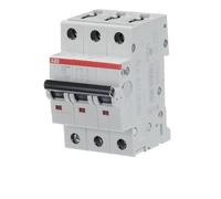 ABB Protecta Plus S203M-C6 Miniature Circuit Breaker • 3 Pole • 6A Type C • 440V AC / 125V DC • 10kA Breaking Capacity • DIN Rail Mount • System pro M Compact • Industrial MCB • 2CDS273001R0064