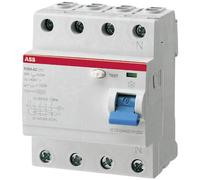 ABB RCCB 4-Pin 25A 0.03A 230/400V AC Enhanced Safety RCD n/a