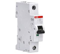 ABB S201-C13 Miniature Circuit Breaker, 1 Pole, Type C, 6/10kA Breaking Capacity, 13 Amp Current (2CDS251001R0134)