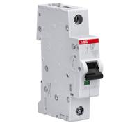 ABB S201-C6 Miniature Circuit Breaker, 1 Pole, Type C, 6/10kA Breaking Capacity, 6 Amp Current (2CDS251001R0064)