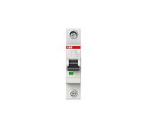 ABB S201-C80 Miniature Circuit Breaker, 1 Pole, Type C, 6kA Breaking Capacity, 80 Amp Current (2CDS251001R0804)