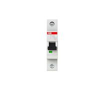 ABB S201-D63 Miniature Circuit Breaker, 1 Pole, Type D, 6/10kA Breaking Capacity, 63 Amp Current (2CDS251001R0631)