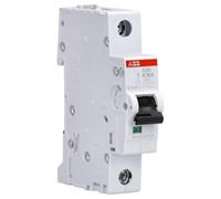 ABB S201-K16 Miniature Circuit Breaker, 1 Pole, Type K, 6/10kA Breaking Capacity, 16 Amp Current (2CDS251001R0467)