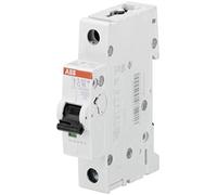 ABB S201M-D1 Miniature Circuit Breaker, 1 Pole, Type D, 10/15kA Breaking Capacity, 1 Amp Current (2CDS271001R0011)