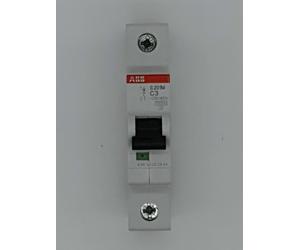 ABB S201M System M Pro S200 SP MCB 1P, 3A, 10 kA, Type C C3 3Amp