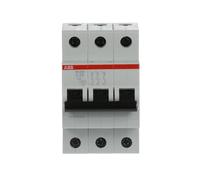ABB SH203-C20 Miniature Circuit Breaker, 3 Pole, 20 Amp (ABB2CDS213001R0204)