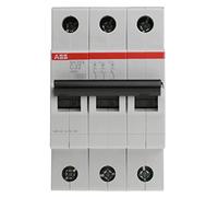 ABB SH203-C32 Miniature Circuit Breaker, 3 Pole, 32 Amp (ABB2CDS213001R0324)
