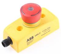 ABB Smile 11 EA Tina Emergency Stop Button, DYNlink, LED Button, 1xM12 5-Pin Male Connector (ABB2TLA030050R0000)