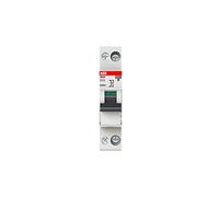 ABB SN201-C13 Miniature Circuit Breaker, 1 Pole+N Pole, Type C, 6kA Breaking Capacity, 13 Amp Current (2CSS255101R0134)