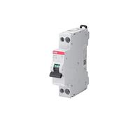 ABB SN201-C6 Miniature Circuit Breaker, 1 Pole+N Pole, Type C, 6kA Breaking Capacity, 6 Amp Current (2CSS255101R0064)