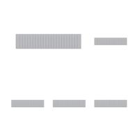 ABB SZ-BP12G Blanking Plate for Miniature Circuit Breakers MCBs (ABB2CDL000001R1220) (Pack of 5)