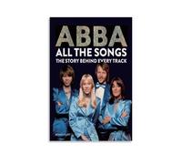 ABBA Anti Splash Art Posters Living Room And Bedroom Hanging Paintings Suitable for Multiple Scenarios No Need for Punching Easy to Install Suitable for Gifts And Personal UseUnframe-style16x24inch(40