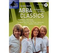 ABBA Classics sheet music with online material 16 Popsongs for Piano piano