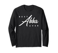 Abba Design: Best Abba Ever Long Sleeve T-Shirt
