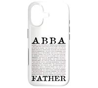 Abba; Father And Other Names of God From The Christian Bible Case for iPhone 17