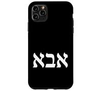 Abba Father Hebrew Letters Biblical Dad Israel Bible Verse Case for iPhone 11 Pro Max