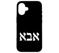 Abba Father Hebrew Letters Biblical Dad Israel Bible Verse Case for iPhone 16