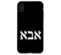 Abba Father Hebrew Letters Biblical Dad Israel Bible Verse Case for iPhone XS Max