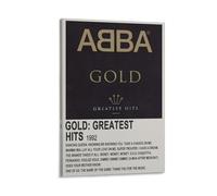 Abba Gold Greatest Hits Album Cover Poster Music Tracklist Wall Art Home Decor 08x12inch(20x30cm)