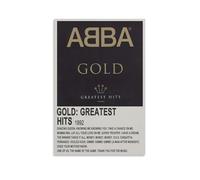 Abba Gold Greatest Hits Album Cover Poster Music Tracklist Wall Art Home Decor 20x30inch(50x75cm)