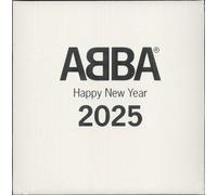 Abba Happy New Year - White Vinyl - Sealed UK 7" vinyl single record 00602468045632 Polar 2024
