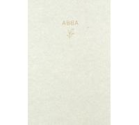Abba: Lined Writing Notebook Journal with Personalized Name | Minimal Personalized Name Gift Journals | 6 x 9 inches | 130 Pages |