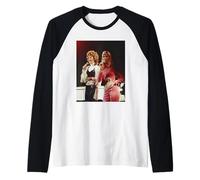 ABBA Live Top of The Pops Waterloo 1974 Raglan Baseball Tee