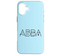 Abba Name Women Men Kids Abba Birthday Shirt Gift Abba Name Case for iPhone 16 Plus