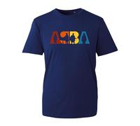 ABBA Voyage T Shirt, Retro Abba Vintage ABBA Concert Unisex Kids Adult top(Navy, L)
