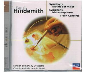 Abbado:Kletzki:Lso - Paul Hindermith (Mathis Der Maler/Metamorphoses/Violin Concerto)