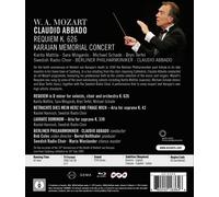 ABBADO/MATTILA/TERFEL/BPO - REQUIEM BLU-RAY NEW MOZART,WOLFGANG AMADEUS