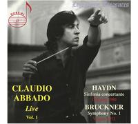 BRUCKNER/ABBADO/VIENNA PHILHARMONIC ORCH: CLAUDIO ABBADO LIVE - CD