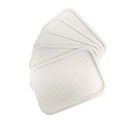 ABBAware Set of 5 Lids, Plastic Storage Basket Covers, Storage Box Top Covers, White