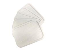 Abbaware Set Of 5 Lids, Plastic Storage Basket Covers, Storage Box Top Covers, White
