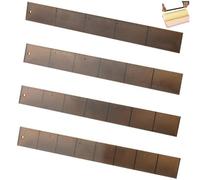 Abbdbd 4pcs Cake Cutting Roll Scale Ruler Biscuit Cake Rolling Tools Fondant Icing Decorating Tools