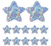 Abbdbd 50pcs Glitter Star Band Aid Star Strip Shape Plaster Holographic Color Patch Portable Adhesive Bandages for Wound Dressing