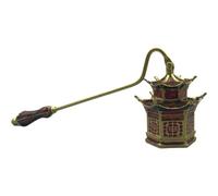 Abbdbd Candle Snuffer, Vintage Candle Extinguisher Snuffer Elegant Candle Extinguisher with Long Handle Candle Accessories