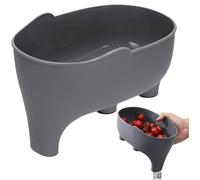 Abbdbd Elephant Drain Basket Kitchen Sink Strainer Basket Multifunctional Dish Drainer Sink Food Catcher Waste Filter Kitchen Accessories