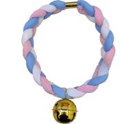 Abbdbd Fursuit Collar with Bell Cute Furry Cosplay Choker Necklace Adjustable Pet Play Collar Anime Costume Accessories for Party